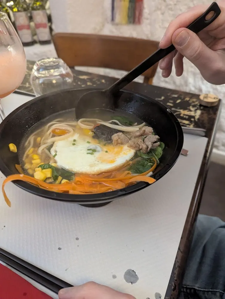 Bouillon de Poulet Et Pâtes